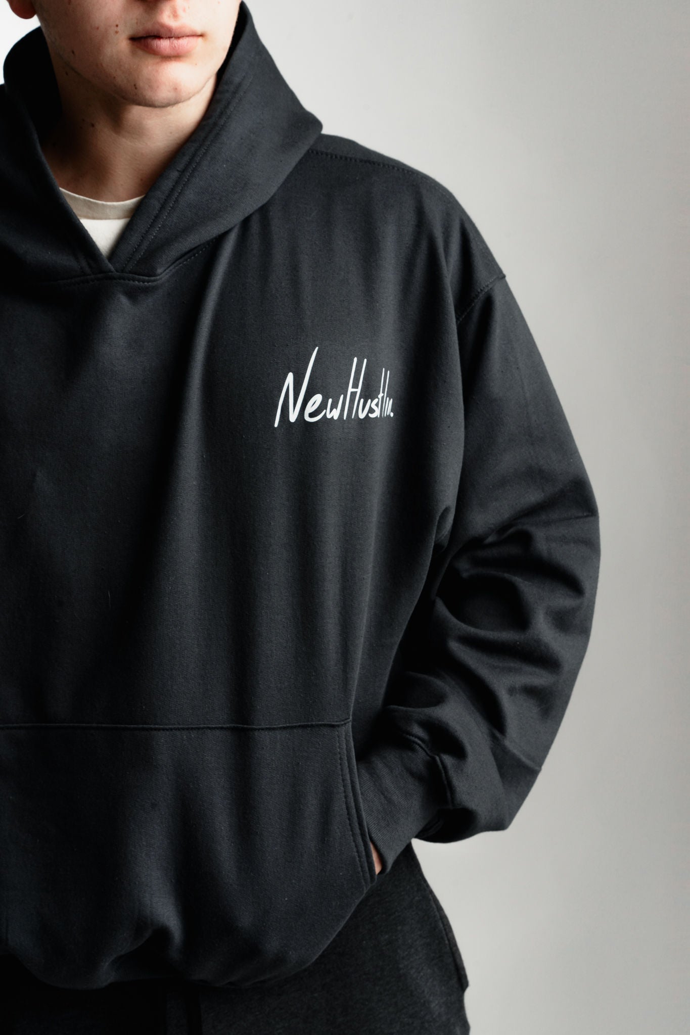 The Art of Falling and Getting Back Up Hoodie Ash