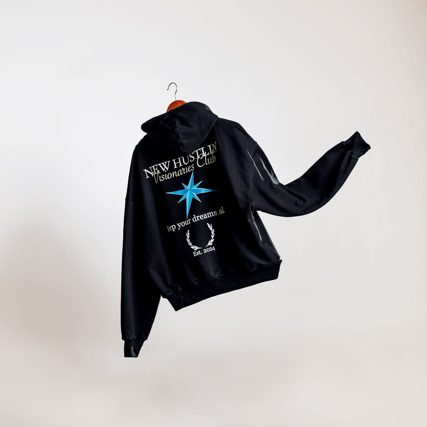 Visionaries CLub Hoodie Black