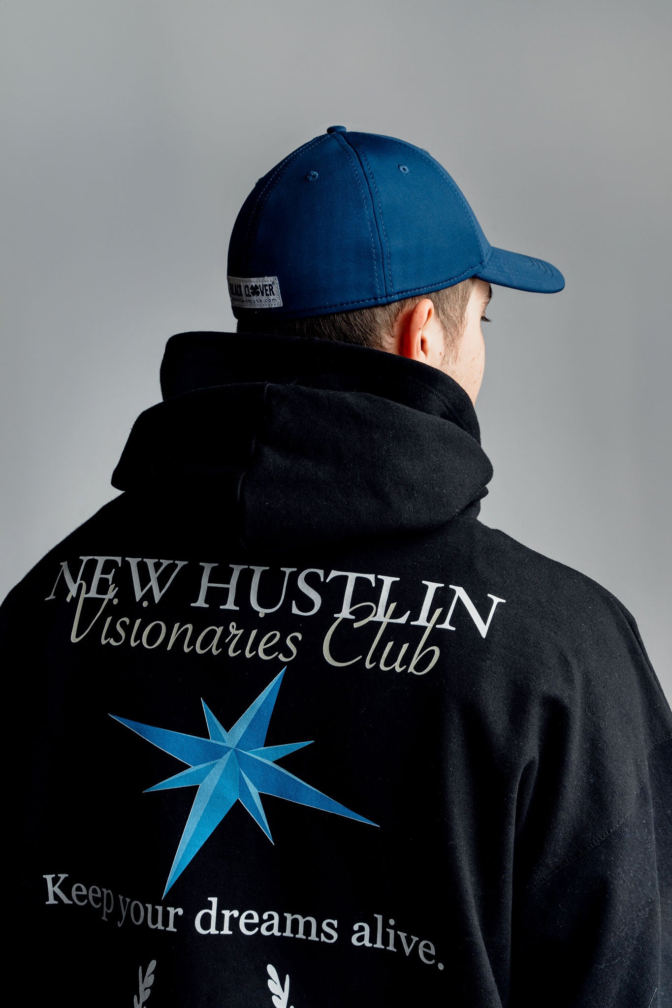 Visionaries CLub Hoodie Black